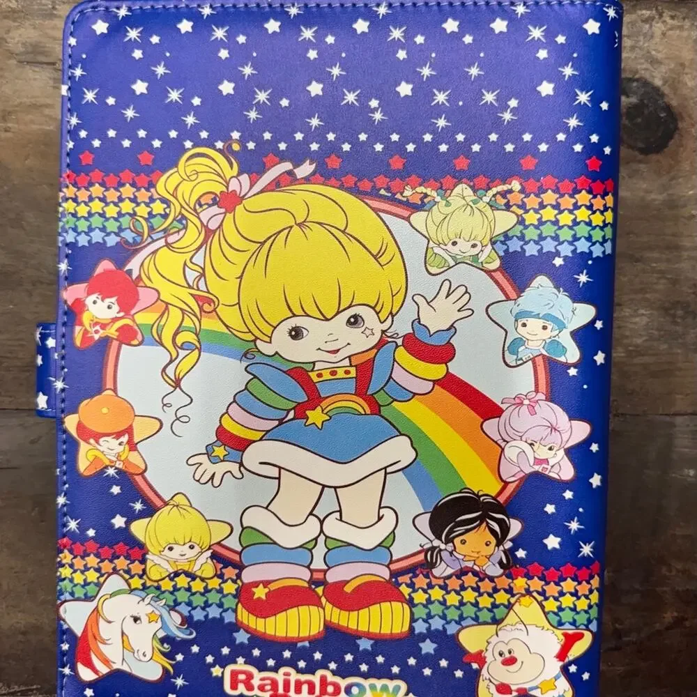 Rainbow Brite A5 6 ring binder with matching paper